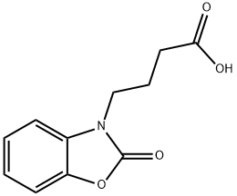 4-(2-OXO-1,3-BENZOXAZOL-3(2H)-YL)BUTANOIC ACID Structure