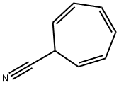 2,4,6-Cycloheptatriene-1-carbonitrile Struktur