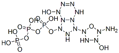 7-deaza-2'-deoxyinosine triphosphate Struktur