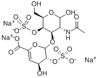 软骨素二糖二 - 二-SB三钠盐,136132-71-3,结构式