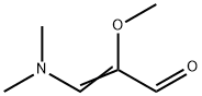 (E)-3-(Dimethylamino)-2-methoxyacrylaldehyde Structure