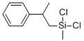 ジクロロ(メチル)(2-フェニルプロピル)シラン 化学構造式