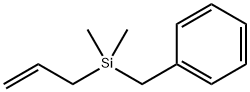 Dimethylallylbenzylsilane Struktur
