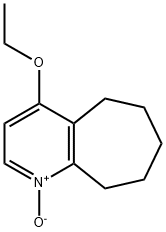5H-Cyclohepta[b]pyridine,4-ethoxy-6,7,8,9-tetrahydro-,1-oxide(9CI) Structure