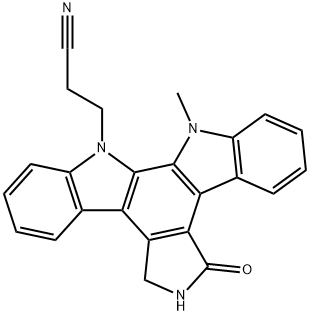 136194-77-9 5,6,7,13-四氢-13-甲基-5-氧代-12H-吲哚并[2,3-A]吡咯并[3,4-C]咔唑-12-丙腈