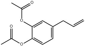 Allylpyrocatechol -3,4-diacetate Struktur