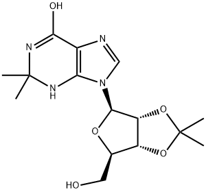 2,3-Dihydro-2,2-diMethyl-2',3'-O-(1-Methylethylidene)inosine Structure