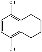 5,6,7,8-Tetrahydronaphthalene-1,4-diol Struktur