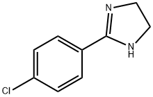 2-(4-氯苯基)-4,5-二氢-1H-咪唑, 13623-52-4, 结构式