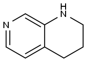 1,2,3,4-tetrahydro-[1,7]naphthyridine Structure