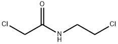 2-氯-N-(2-氯乙基)乙酰胺, 13627-28-6, 结构式