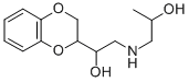 α-[[(2-Hydroxypropyl)amino]methyl]-1,4-benzodioxane-2-methanol Struktur