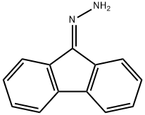 9H-フルオレン-9-オンヒドラゾン 化学構造式