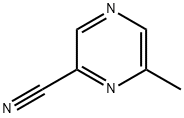 6-甲基-2-氰基吡嗪, 136309-04-1, 结构式