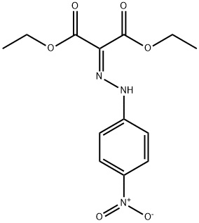 2-(4-Nitrophenyl)hydrazonomalonic acid diethyl ester 结构式
