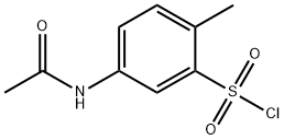5-acetamido-2-methylbenzenesulphonyl chloride Structure
