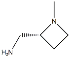 (R)-2-Aminomethyl-1-methylazetidine 结构式