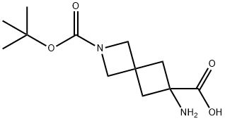 6-AMino-2-Boc-2-azaspiro[3.3]heptane-6-carboxylic acid, 1363380-56-6, 结构式