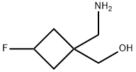 1-(Aminomethyl)-3-fluoro-cyclobutanemethanol Structure