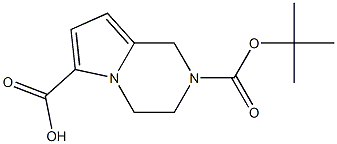 2-Boc-3,4-dihydro-1H-pyrrolo-[1,2-a]pyrazine-6-carboxylic acid