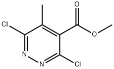 3,6-二氯-5-甲基哒嗪-4-甲酸甲酯,1363381-53-6,结构式