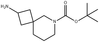 tert-butyl 2-amino-6-azaspiro[3.5]nonane-6-carboxylate Structure