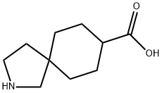 2-AZASPIRO[4.5]DECANE-8-CARBOXYLIC ACID HYDROCHLORIDE 结构式