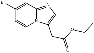 IMidazo[1,2-a]pyridine-3-acetic acid, 7-broMo-, ethyl ester