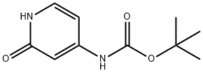 4-(BOC-氨基)-2-羟基吡啶, 1363383-37-2, 结构式