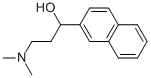 3-二甲基氨基-1-(2-萘)-1-丙醇, 13634-66-7, 结构式