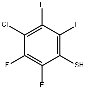 4-クロロテトラフルオロチオフェノール 化学構造式