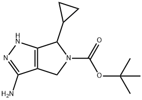 1363404-97-0 tert-Butyl 3-aMino-6-cyclopropyl-4,6-dihydropyrrolo[3,4-c]pyrazole-5(1H)-carboxylate