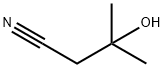 3-HYDROXY-3-METHYLBUTYRONITRILE Structure