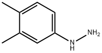 3,4-Dimethylphenylhydrazine hydrochloride 化学構造式