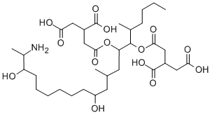 伏马菌素 B3 溶液 结构式