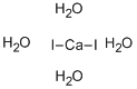 CALCIUM IODIDE TETRAHYDRATE 化学構造式