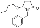 (+-)-5-Butoxy-1-(phenylmethyl)-2-pyrrolidinone Structure