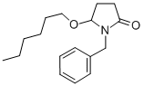 136410-32-7 (+-)-5-(Hexyloxy)-1-(phenylmethyl)-2-pyrrolidinone