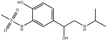 Soterenol Structure