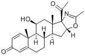 DEFLAZACORT Structure