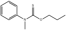Carbamothioic  acid,  methylphenyl-,  O-propyl  ester  (9CI) Struktur