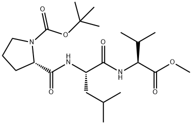 BOC-PRO-LEU-VAL-OME, 13650-75-4, 结构式