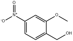 2-METHOXY-4-NITROBENZYL ALCOHOL Structure