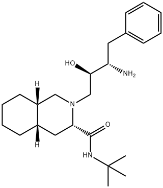 136522-17-3 (3S,4a,8aS)-2-[(2R,3S)-3-氨基-2-羟基-4-苯基丁基]-N-叔丁基十氢异喹啉-3-甲酰胺
