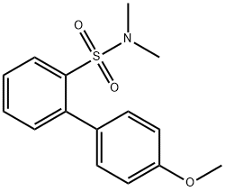 2-(4-Methoxyphenyl)-N,N-diMethylbenzenesulfonaMide Struktur