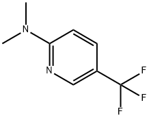 Dimethyl-(5-trifluoromethyl-pyridin-2-yl)-amine Structure