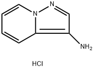 吡唑并[1,5-A]吡啶-3-胺盐酸盐, 136548-72-6, 结构式