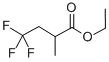 2-メチル-4,4,4-トリフルオロ酪酸エチル 化学構造式