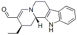 (2R,12bS)-2-エチル-1H,2H,6H,7H,12H,12bH-インドロ[2,3-a]キノリジン-3-カルバルデヒド 化学構造式