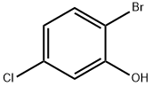 2-ブロモ-5-クロロフェノール 化学構造式